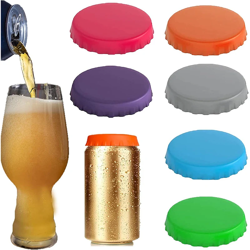 Resealable Silicone Soda Can Lid 1
