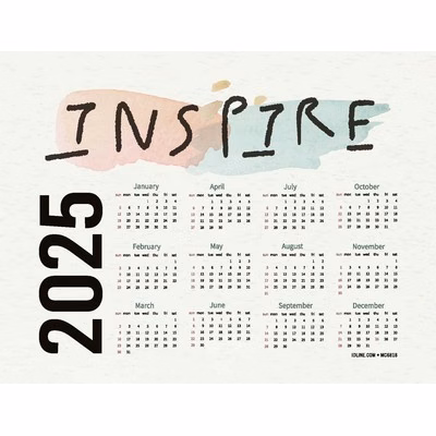 2025 Mouse Pad Calendar (add a calendar to any mouse pad)