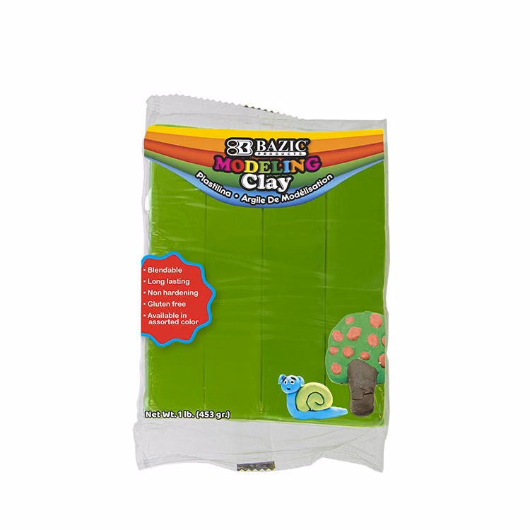 Modeling Clay - 16 oz Green