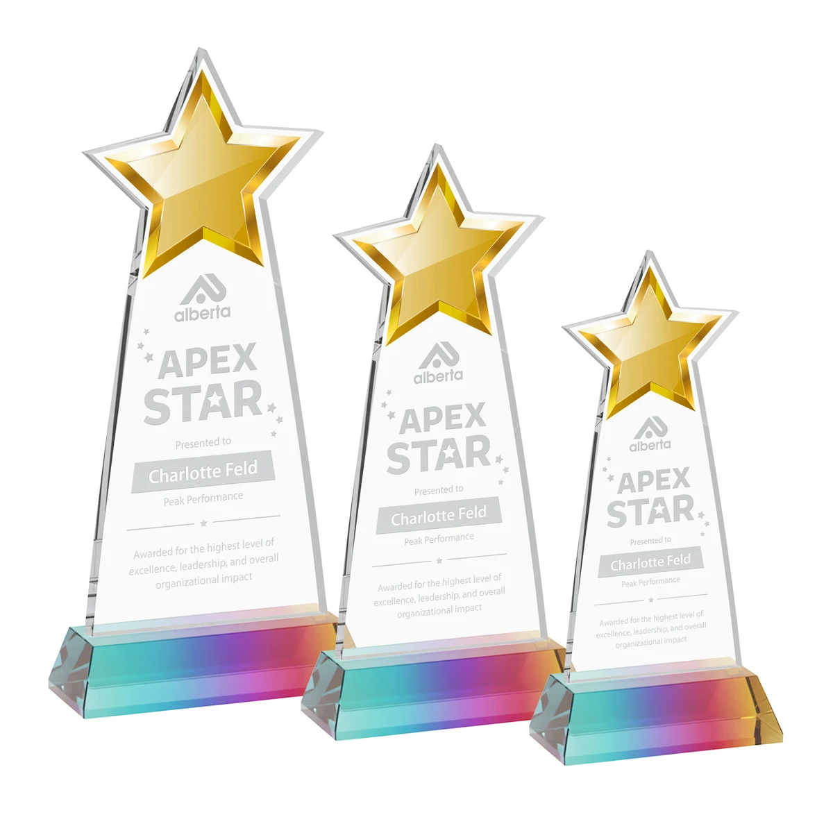 Starlite Award on Hartford Base - Prismatic 1