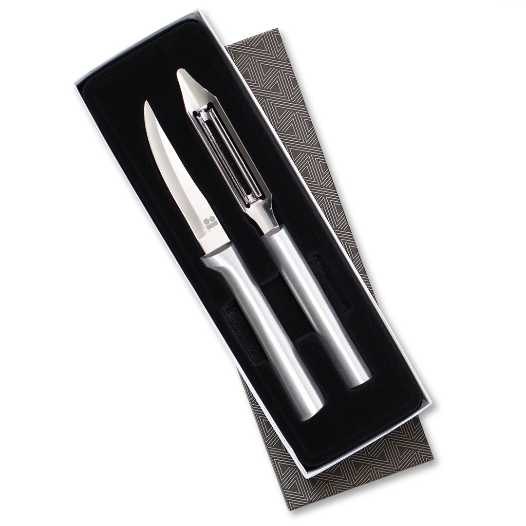 Pare & Peel Gift Set w/Silver Handle 1