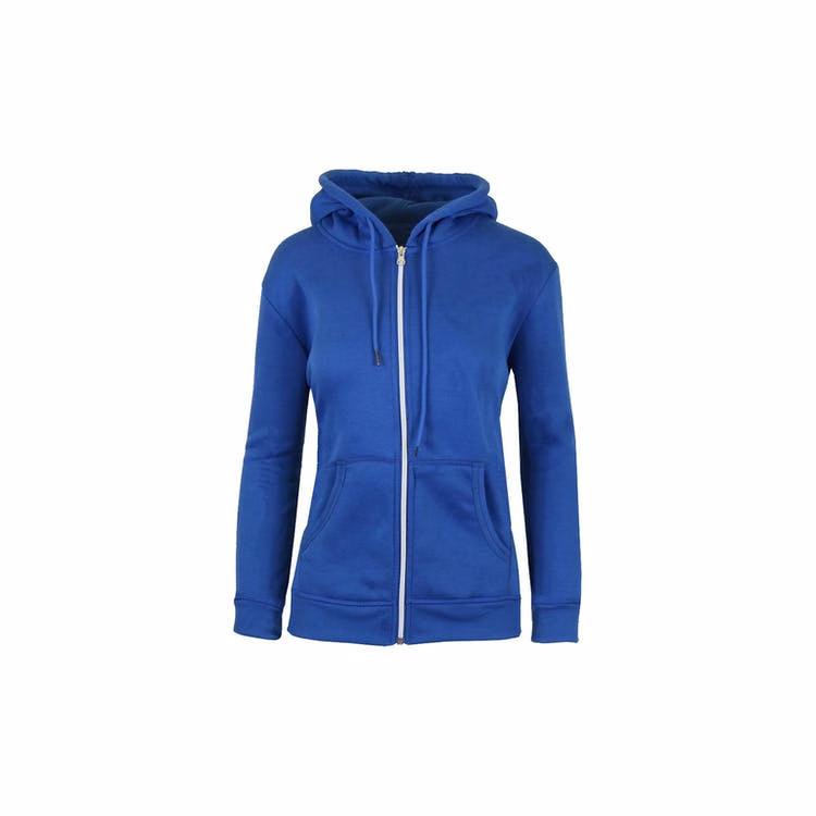 Women's Full Zip Hoodies - S-2X Medium Blue