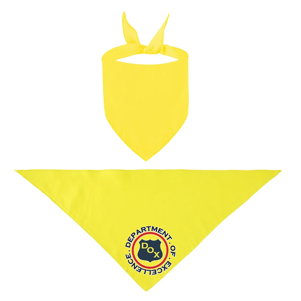 L Size Pet Bib Triangle Towel 1