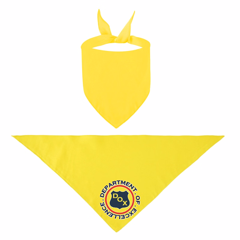 L Size Pet Bib Triangle Towel