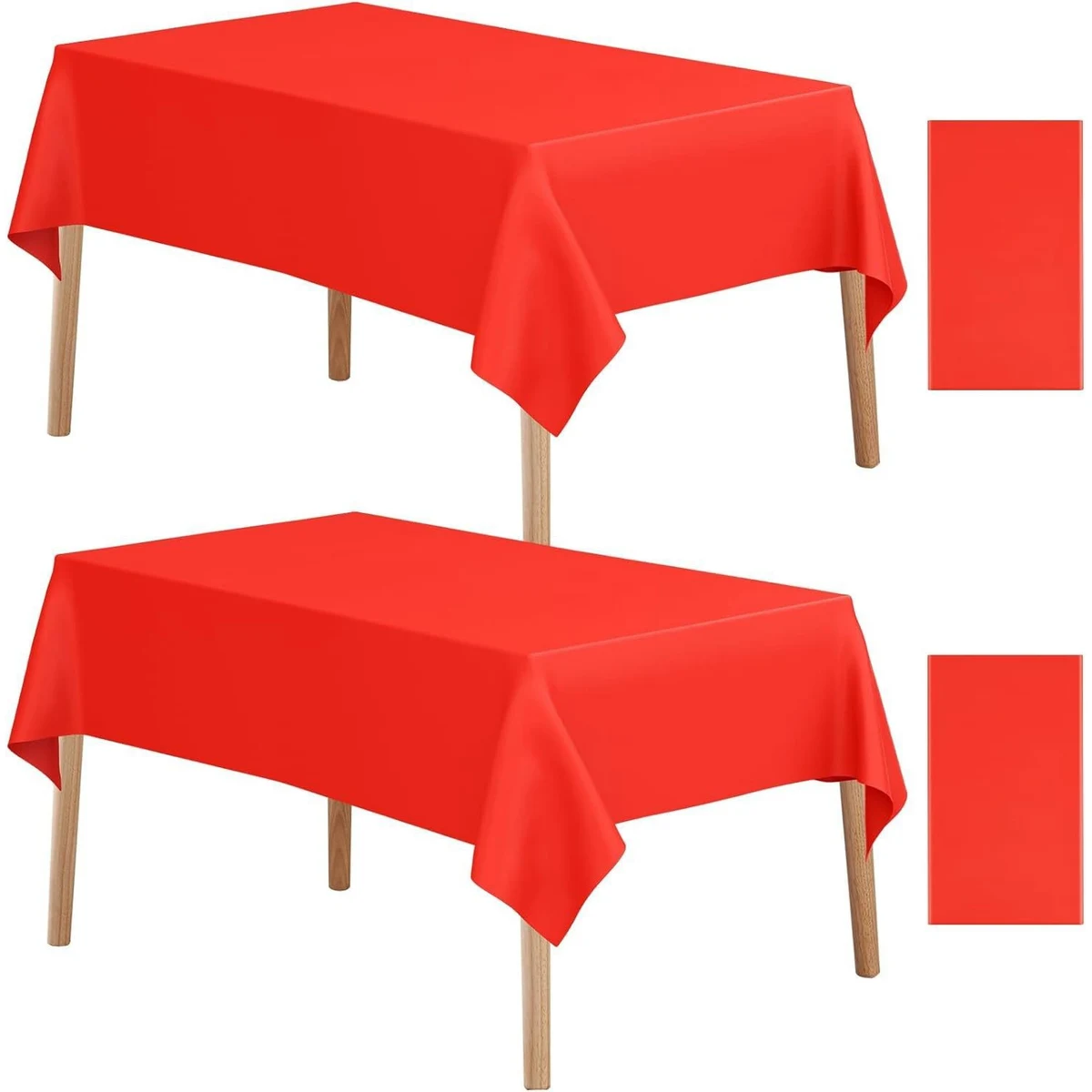 Rectangular BPA-Free Plastic Tablecloths 1