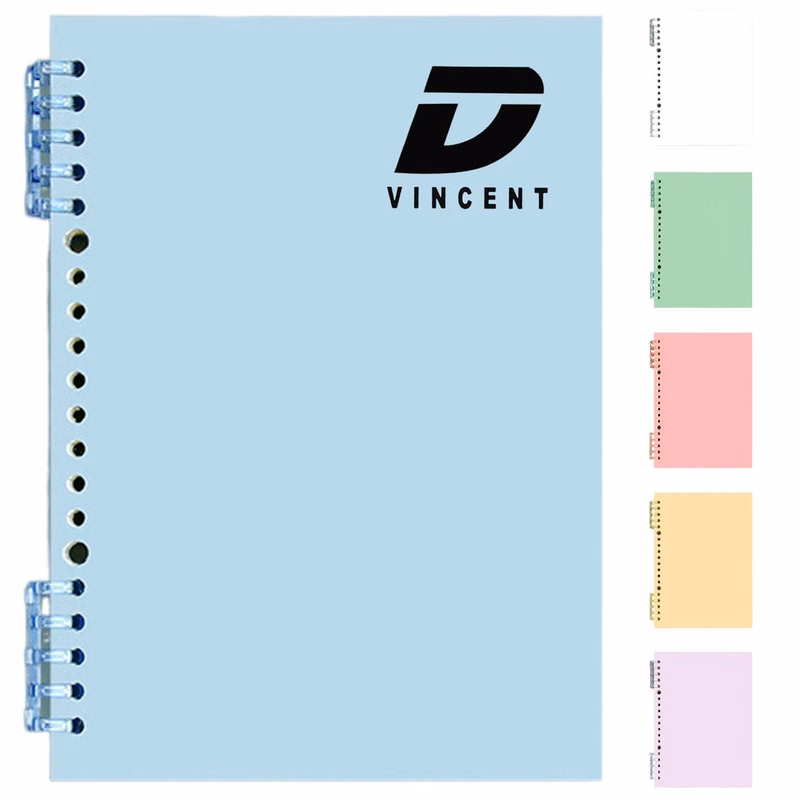 A5 Soft PP Cover Refillable Loose-Leaf Notebook
