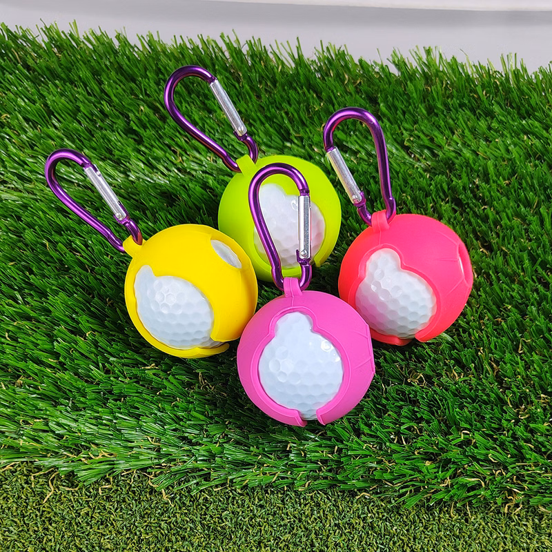 Silicone Golf Ball Holder With Hook