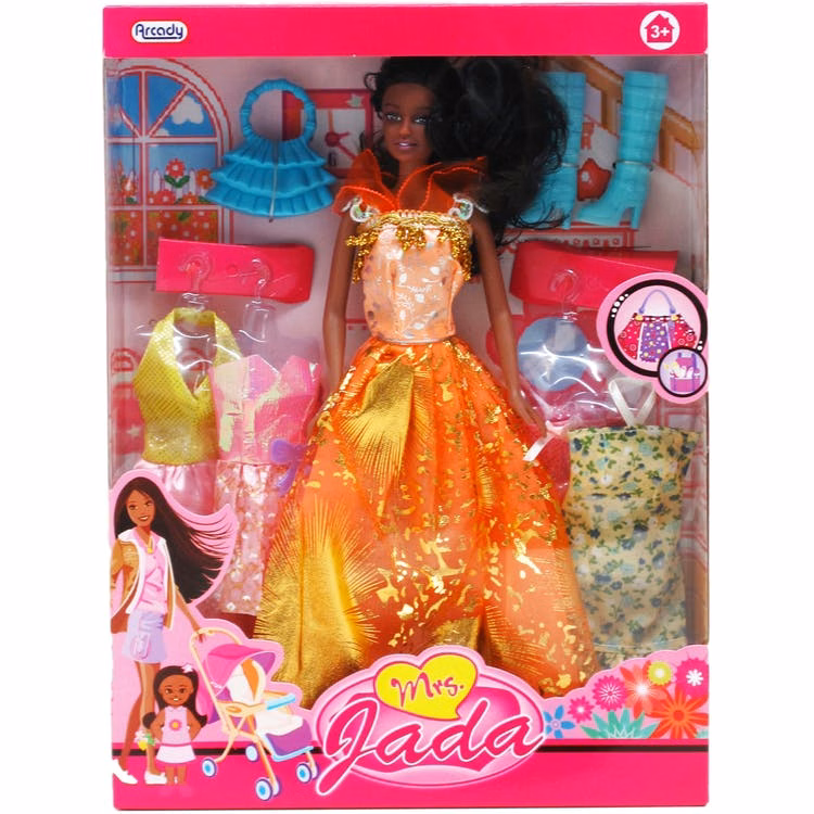 Mrs. Jada Doll with Accessories 11.5"