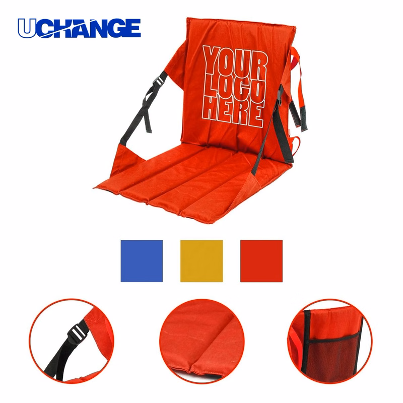Stadium Seat Cushion with Backrest for Outdoor Use