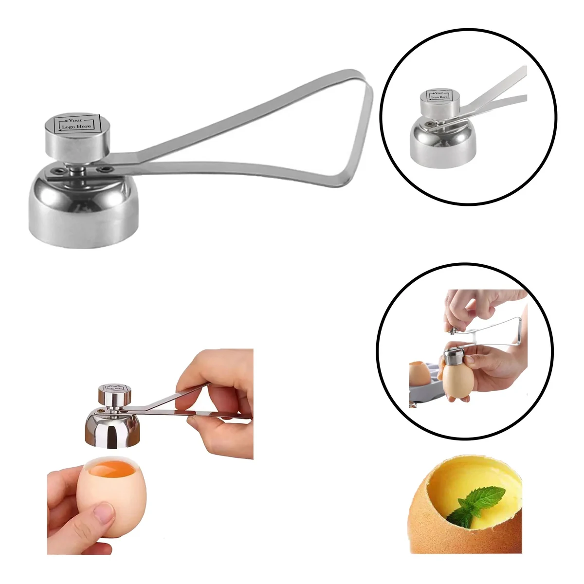 Stainless Steel Egg Opener 1