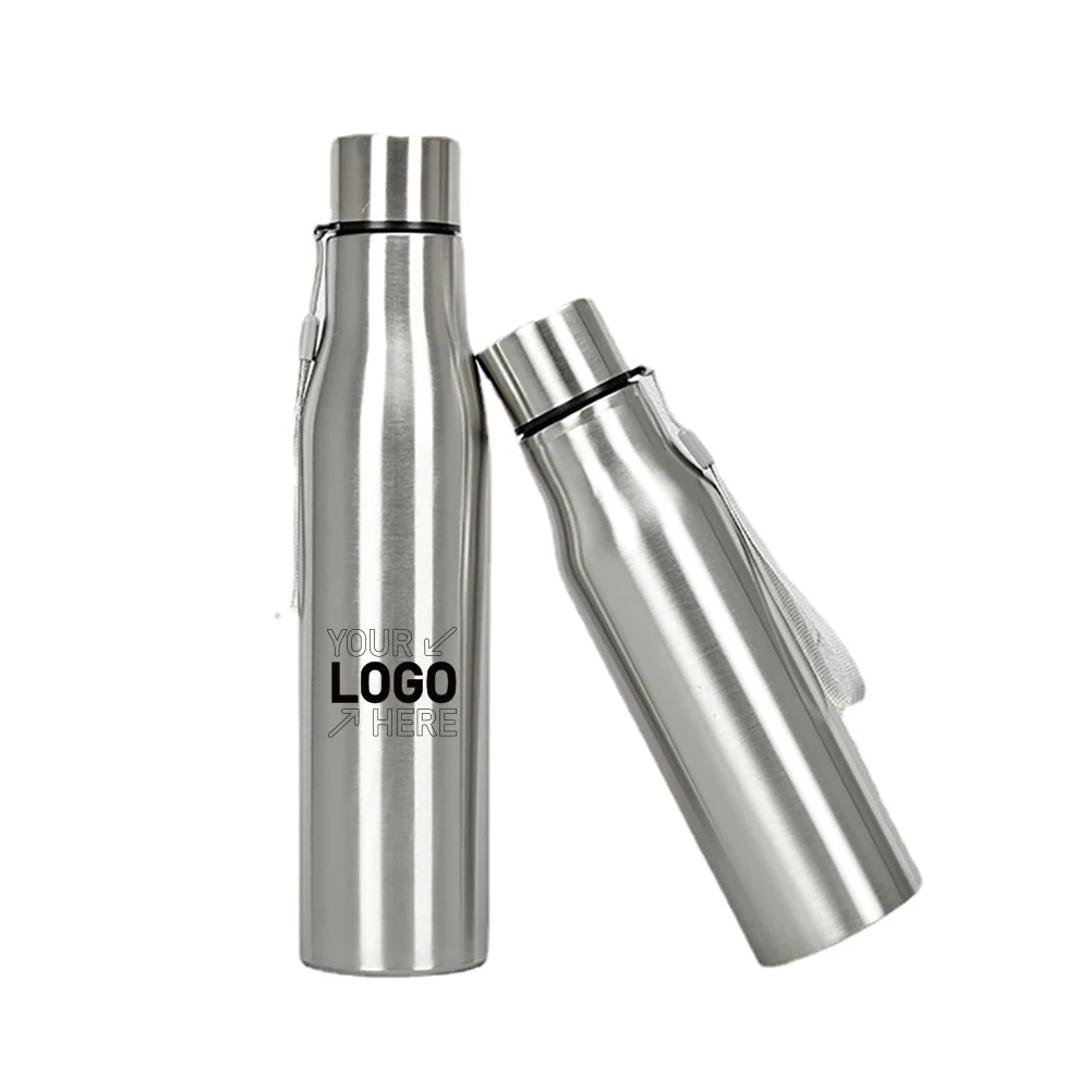 304 stainless steel portable water cup, custom water bottle with logo imprint 1