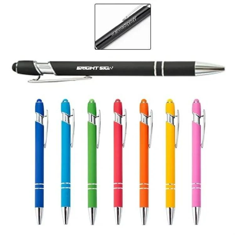 2-in-1 Stylus Tip Retractable Ballpoint Pen 1