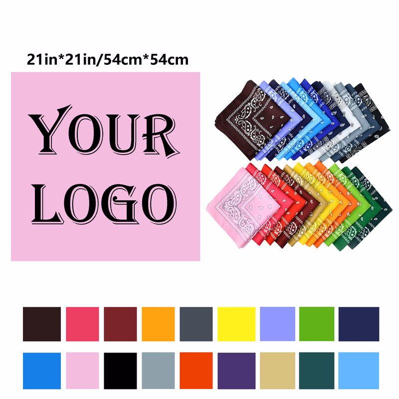 21in Customizable Bandana MOQ100