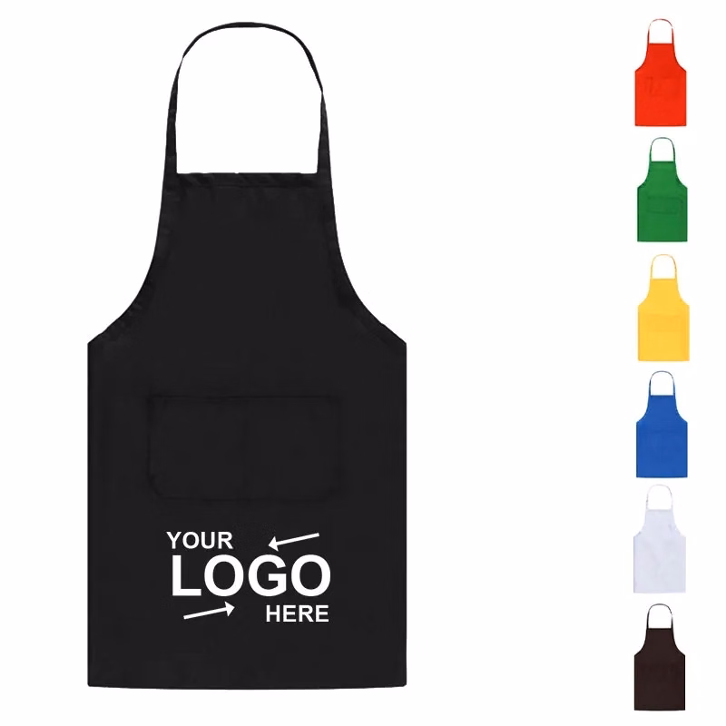 24"*27" Unisex Solid Bib Apron