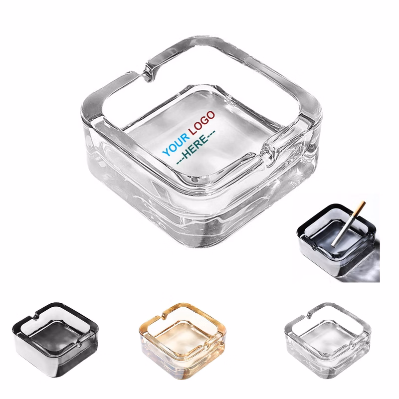 Crystal Glass Ashtray