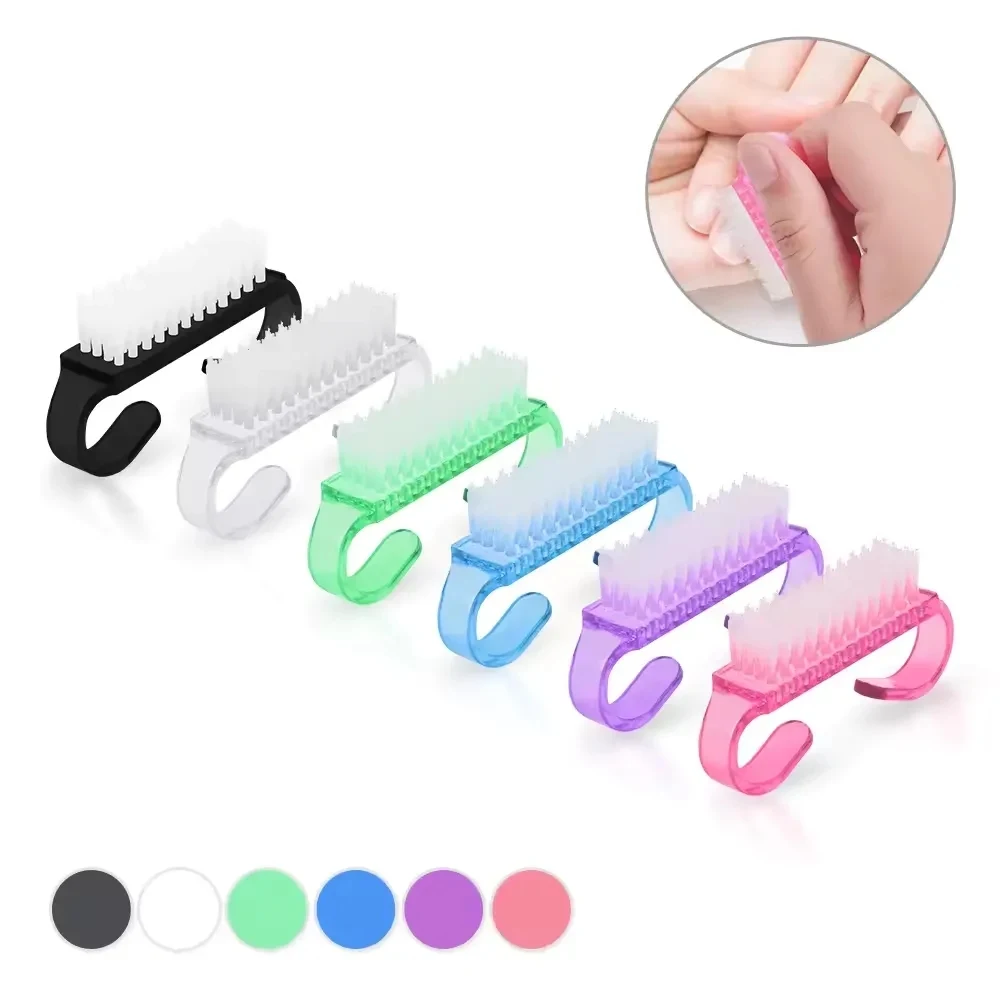 Plastic Nail Cleaning Brush Tool 1