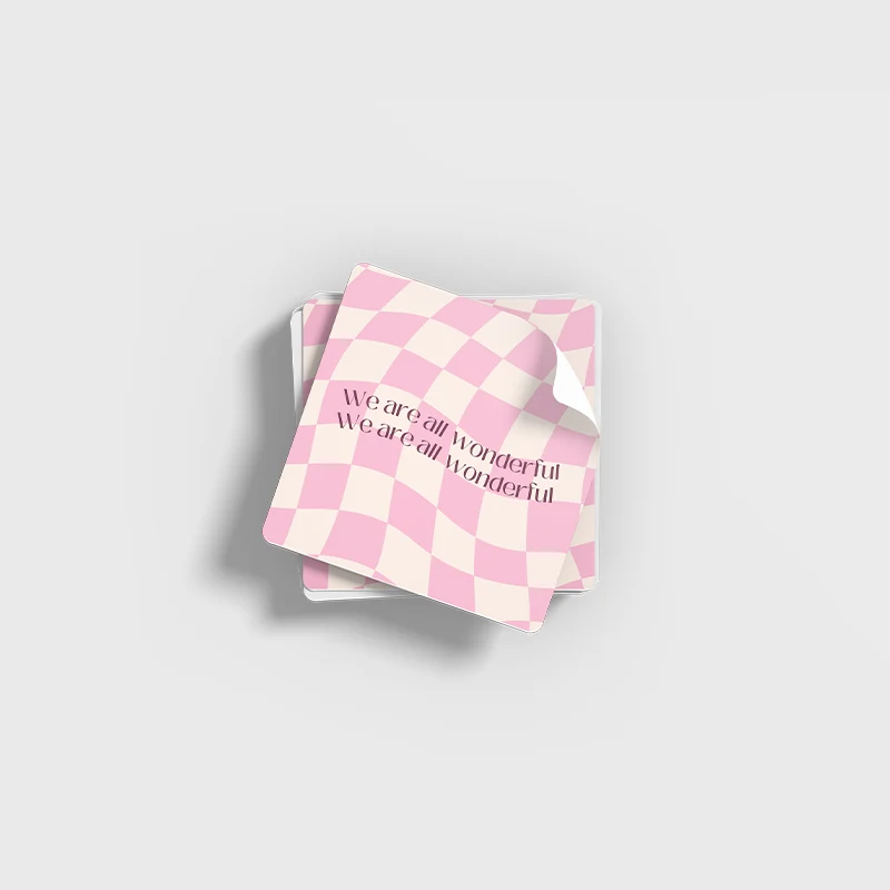 Rounded Corner Stickers 4x4 1