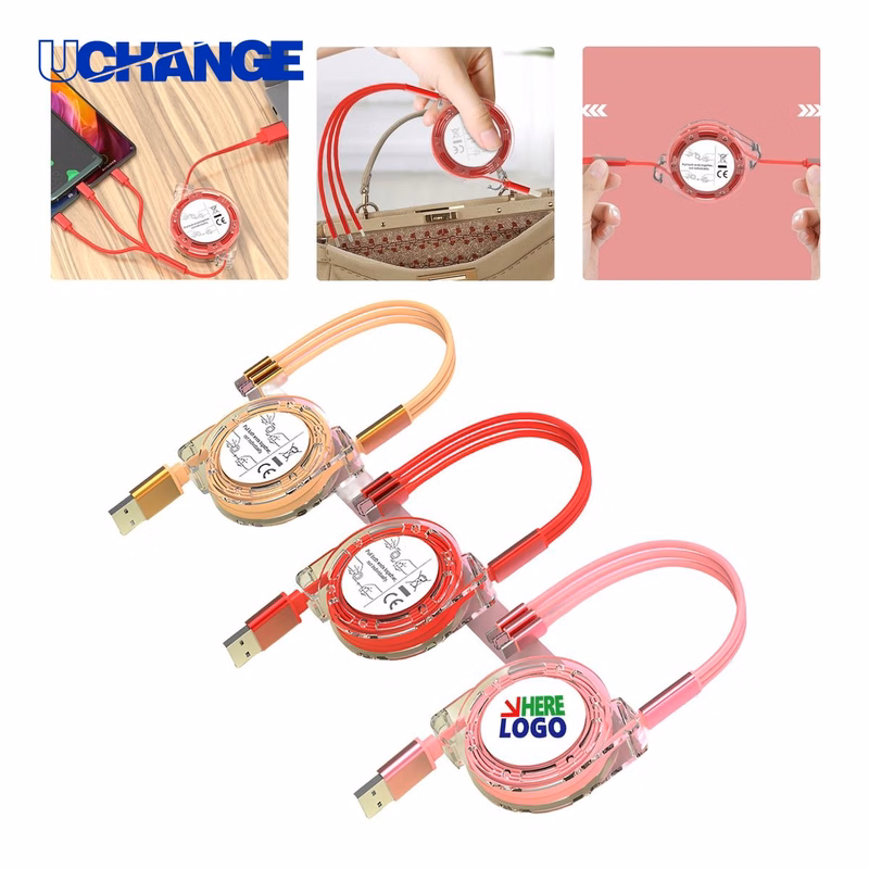Retractable Fast Charging Cable for Devices