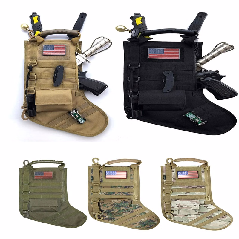 Tactical Christmas Stocking With Patch