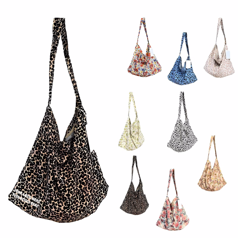 Living Tote Shoulder Ladies Crossbody Canvas Bag