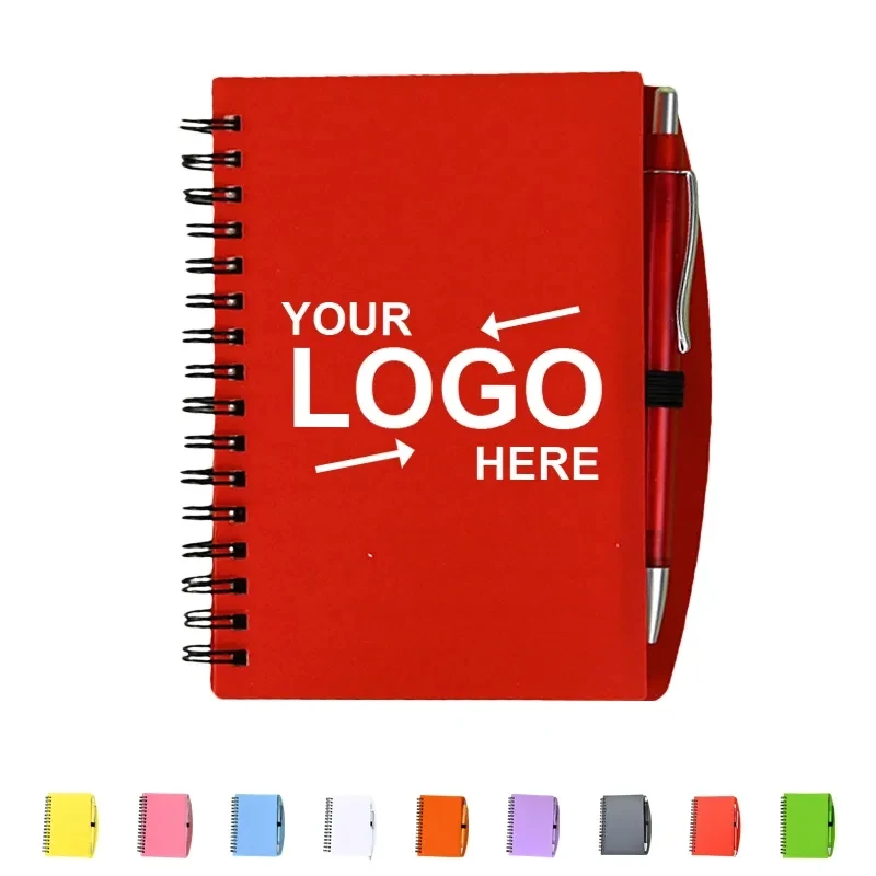 Spiral Lined Notebook Journal With Pen 1