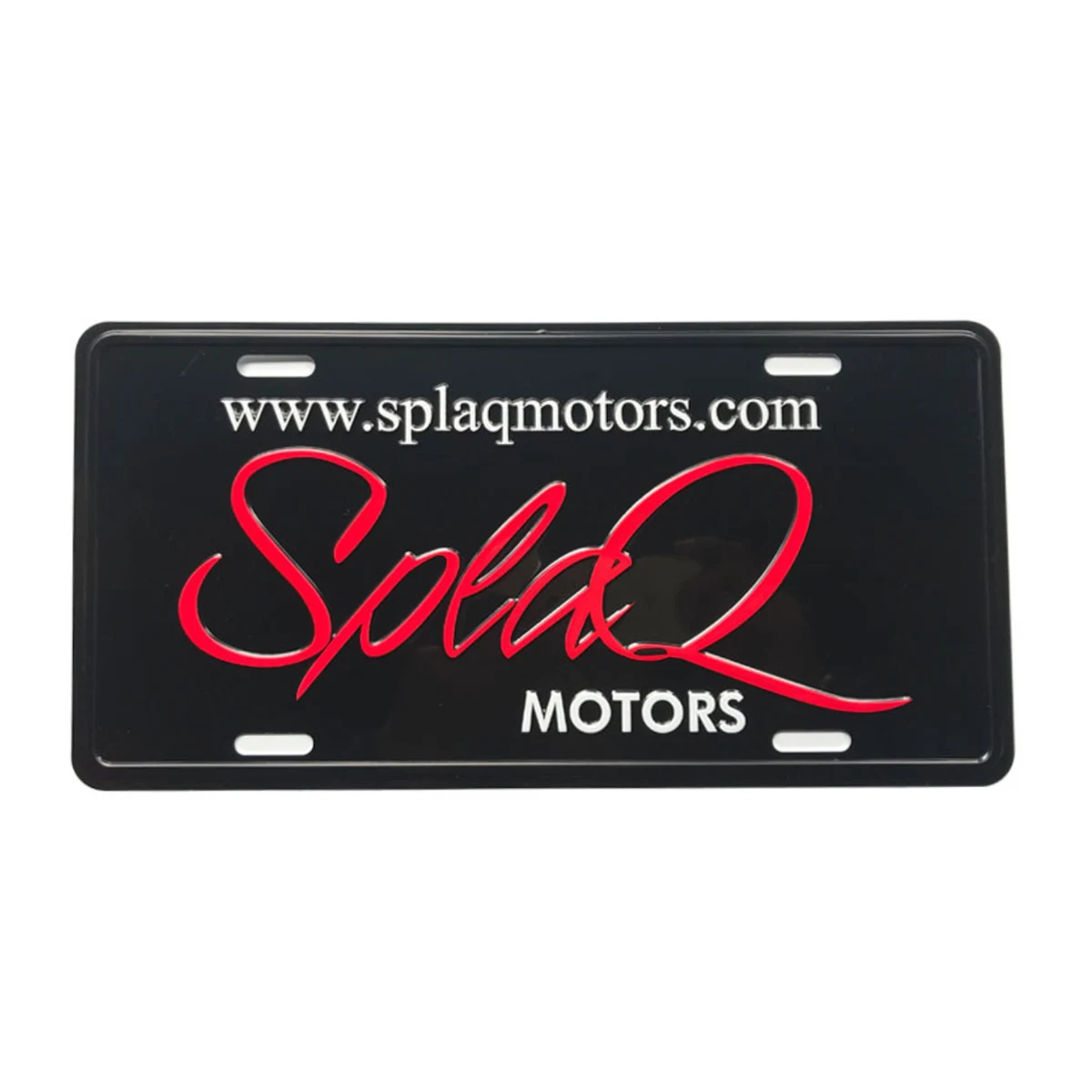 Full Color Custom Aluminum License Plate 12"L X 6"W 1