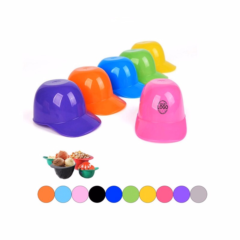 8oz Baseball Cap Shaped Ice Cream Bowl