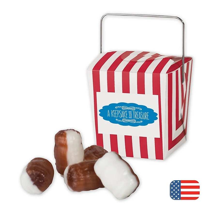 Mini Takeout Container w/Root Beer Float Candies 1