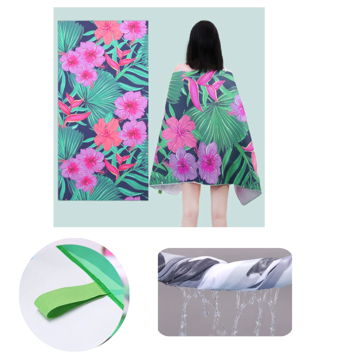 Microfiber Lightweight Beach Towel 1