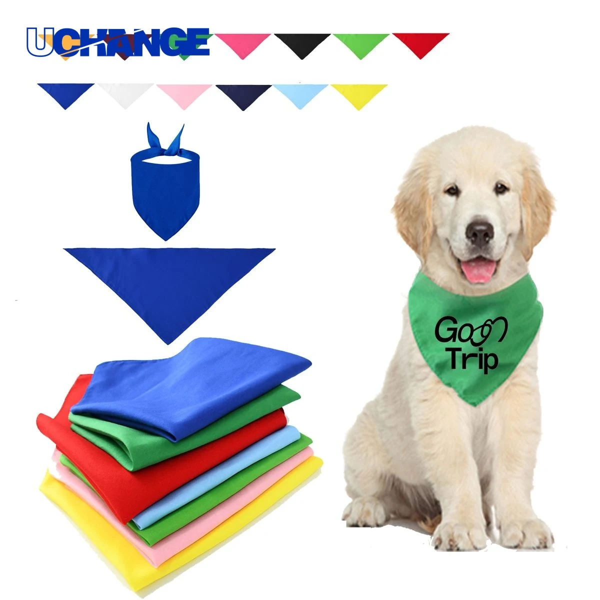 Pure Cotton Pet Drool Towel for Daily Pet Care 1