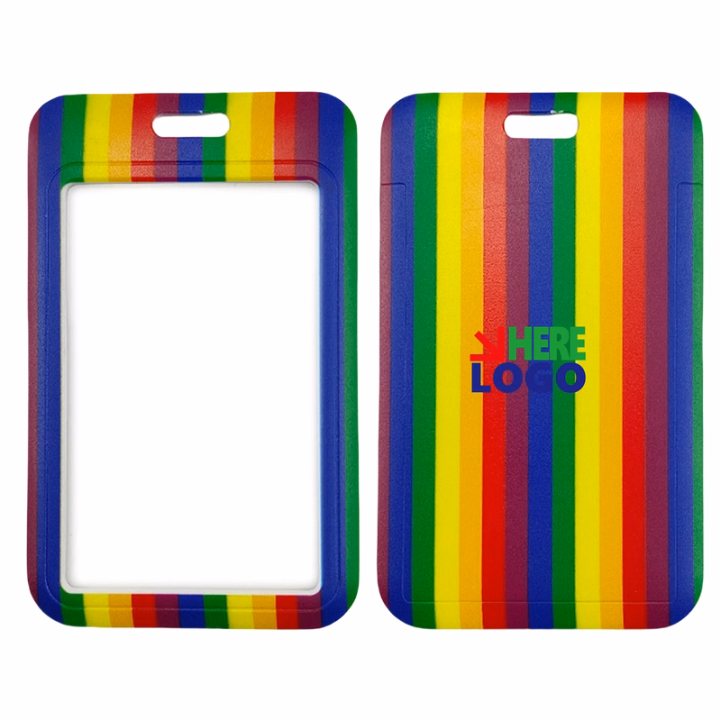 ID Card Badge Holder Rainbow MOQ20
