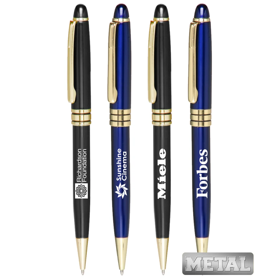 "Gleaming" Metal Twist Pen 1