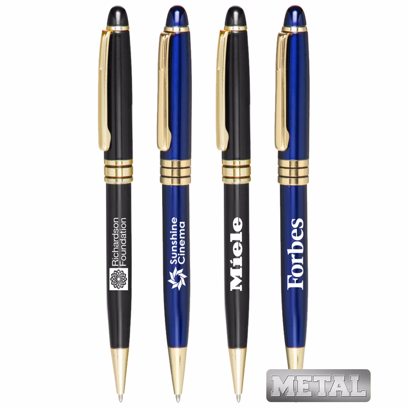 "Gleaming" Metal Twist Pen