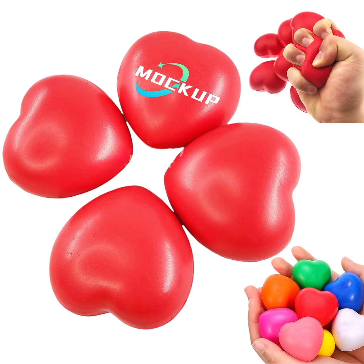 Kids Heart Stress Party Mini Ball 1