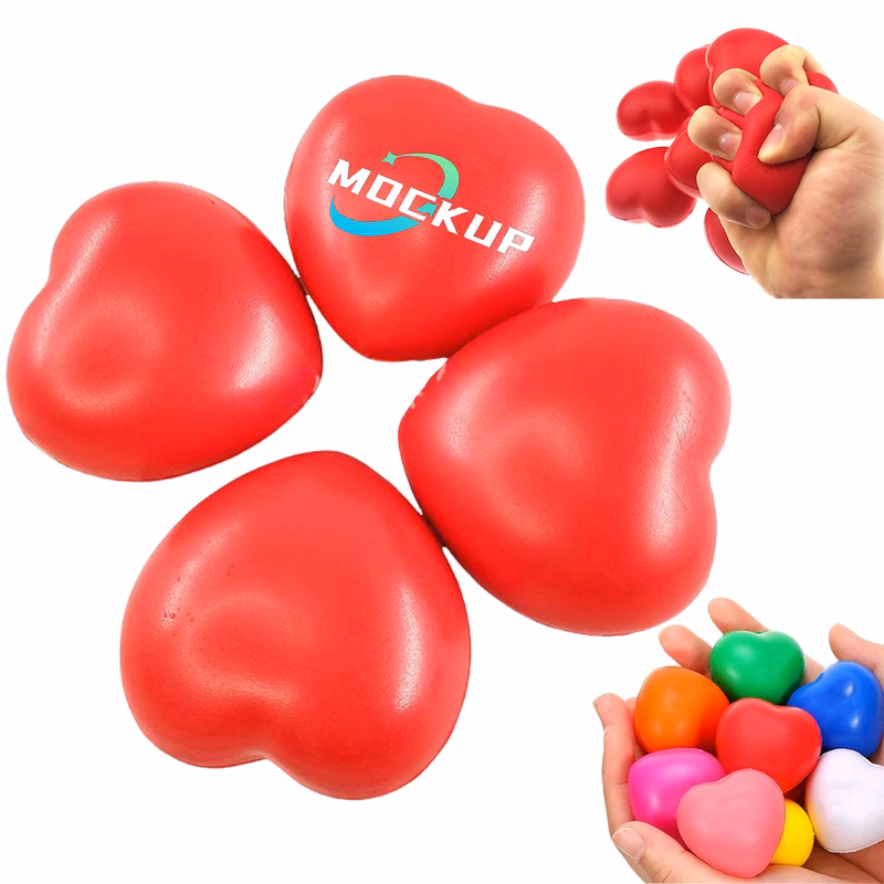 Kids Heart Stress Party Mini Ball