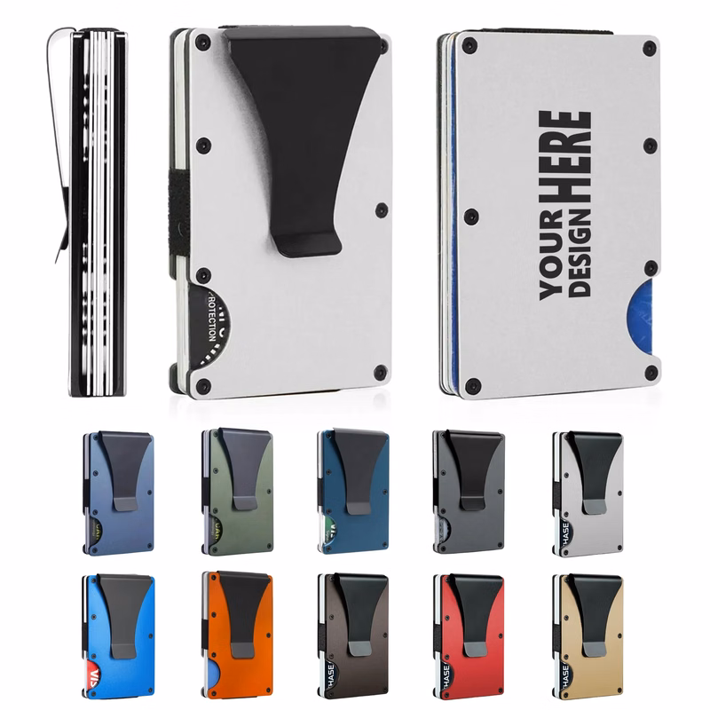 Aluminum RFID Blocker Card Holder