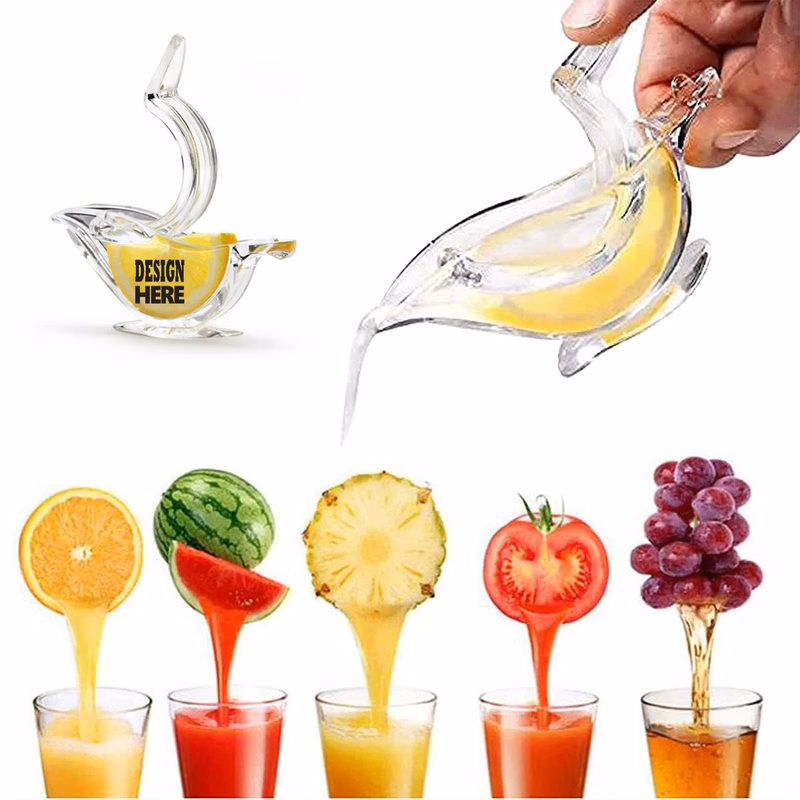 Manual Clear Mini Fruit Juicer