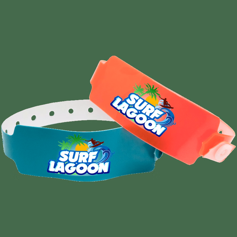Wide Vinyl Wristbands
