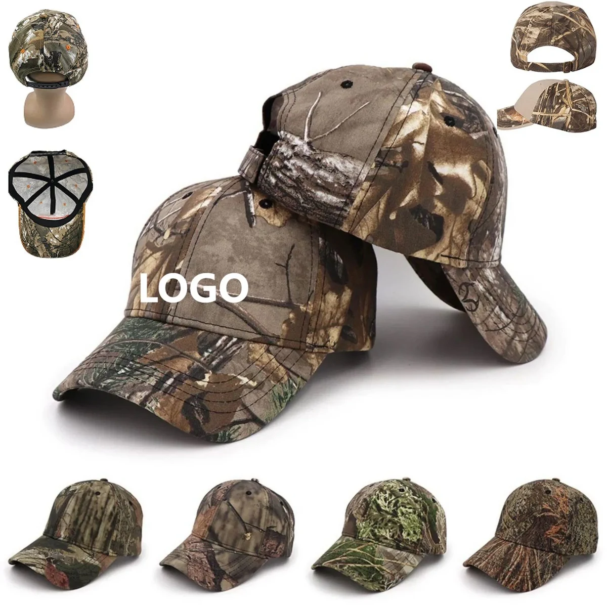 Camouflage Structured Cap Headwear 1