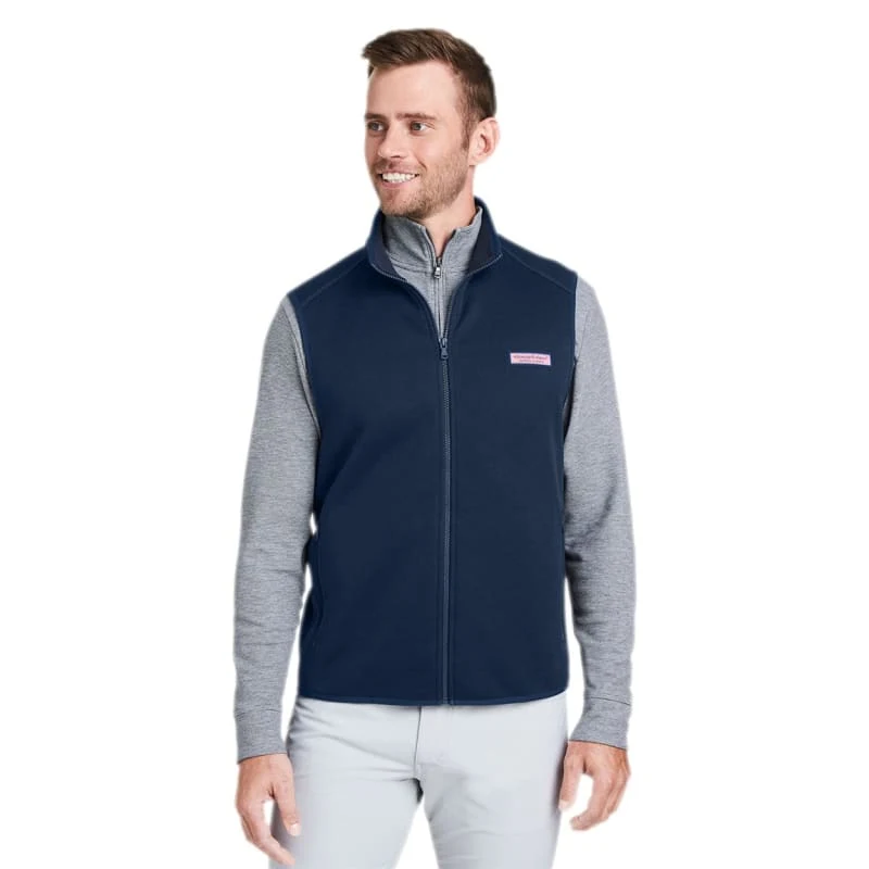 Vineyard Vines Men's Mountain Sweater Fleece Vest - K002713 1