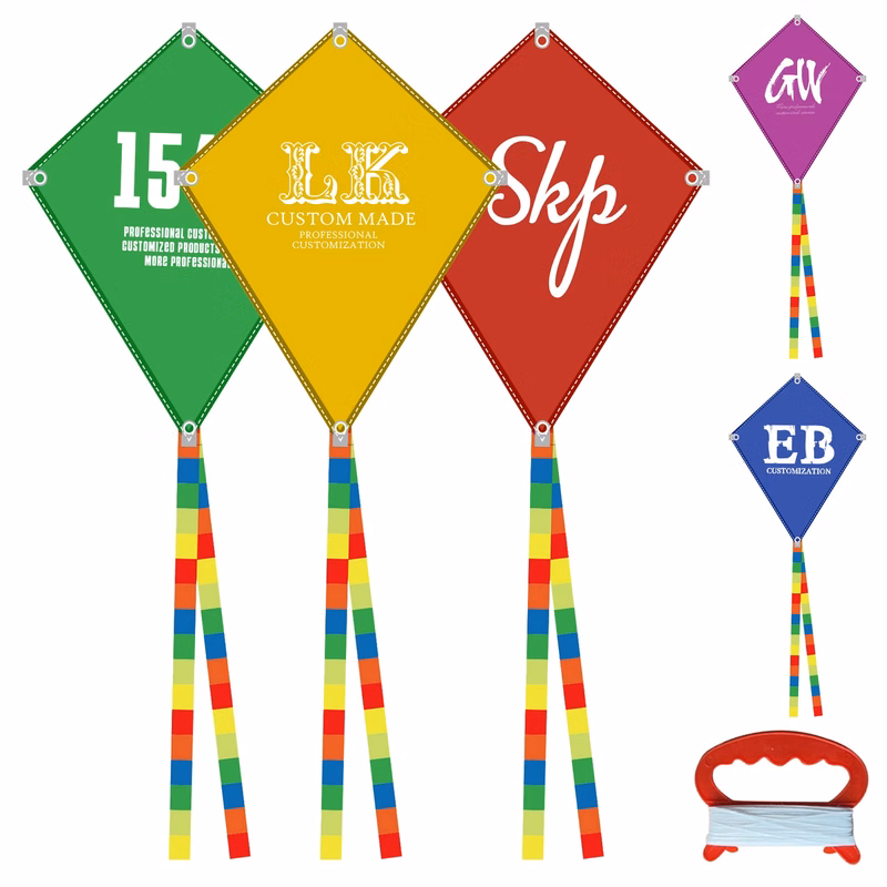 Full Color Polyester Diamond Kite