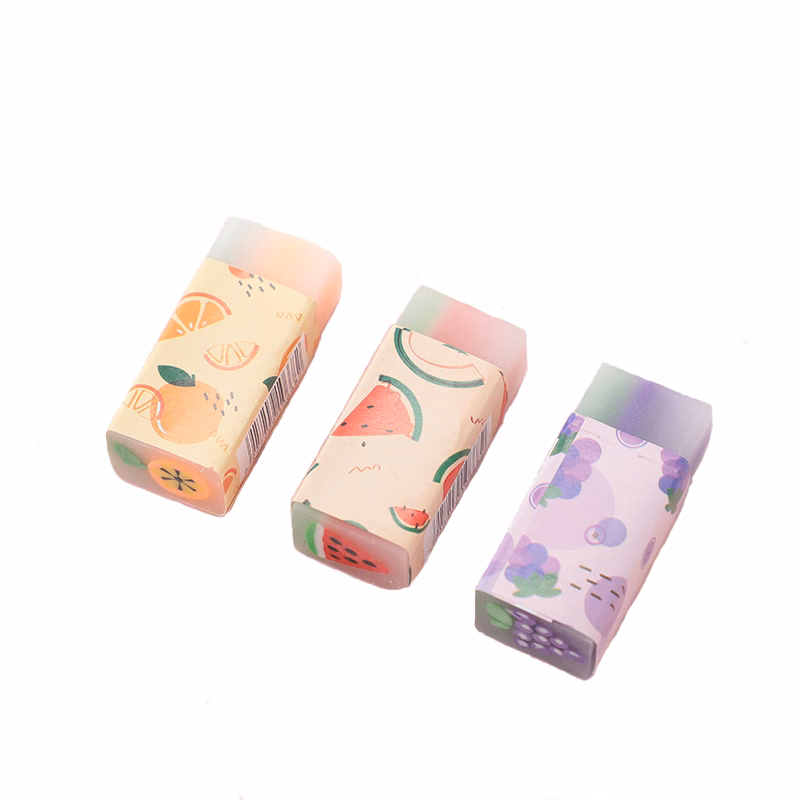 Erasers made of PVC