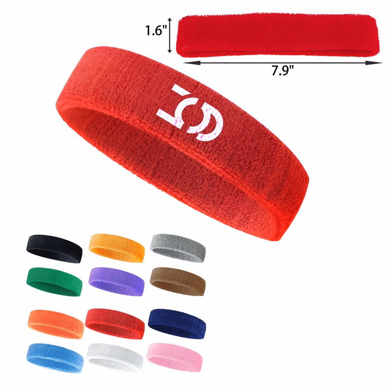 MOQ 50 PCS Comfortable Elastic Sports Headband