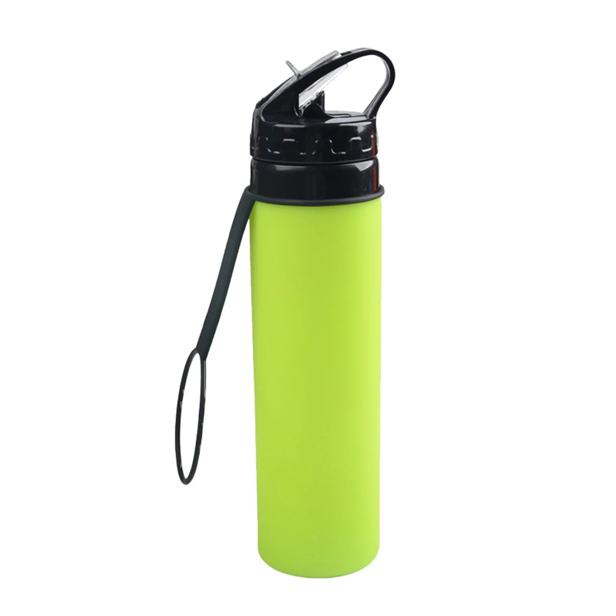 20oz Foldable Sports Silicone Water Bottle 1