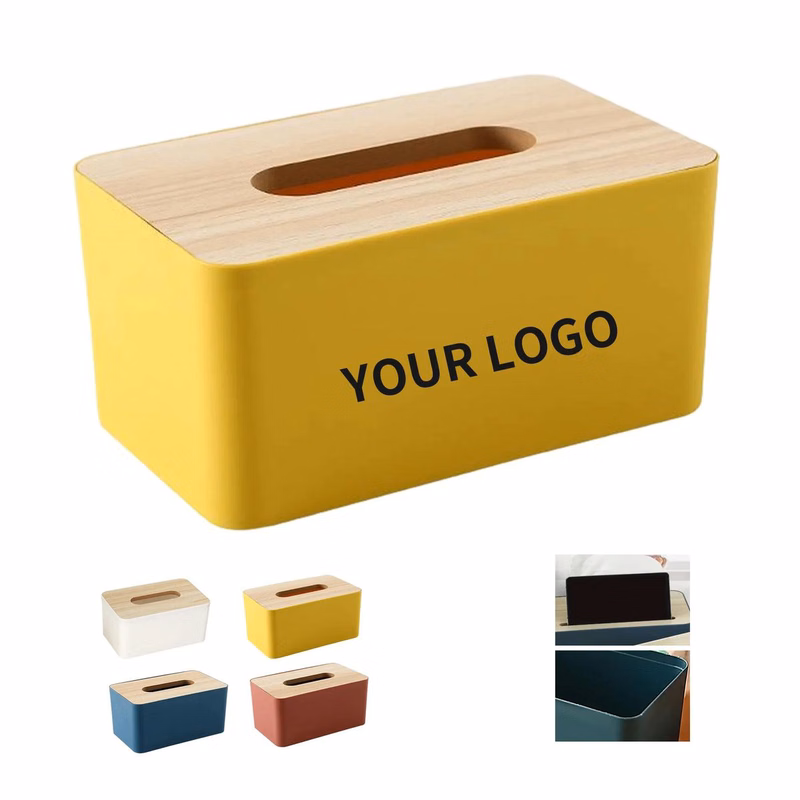 Decorative Wooden Napkin Box for Tables and Counters