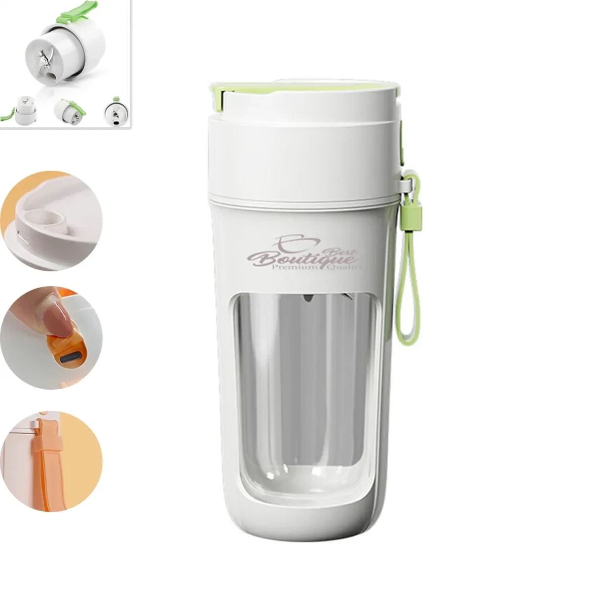 Portable Fast Fresh Juice Blender Wireless Juicer Cup 1