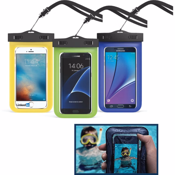 Snap & Lock Waterproof Cell Phone Bag