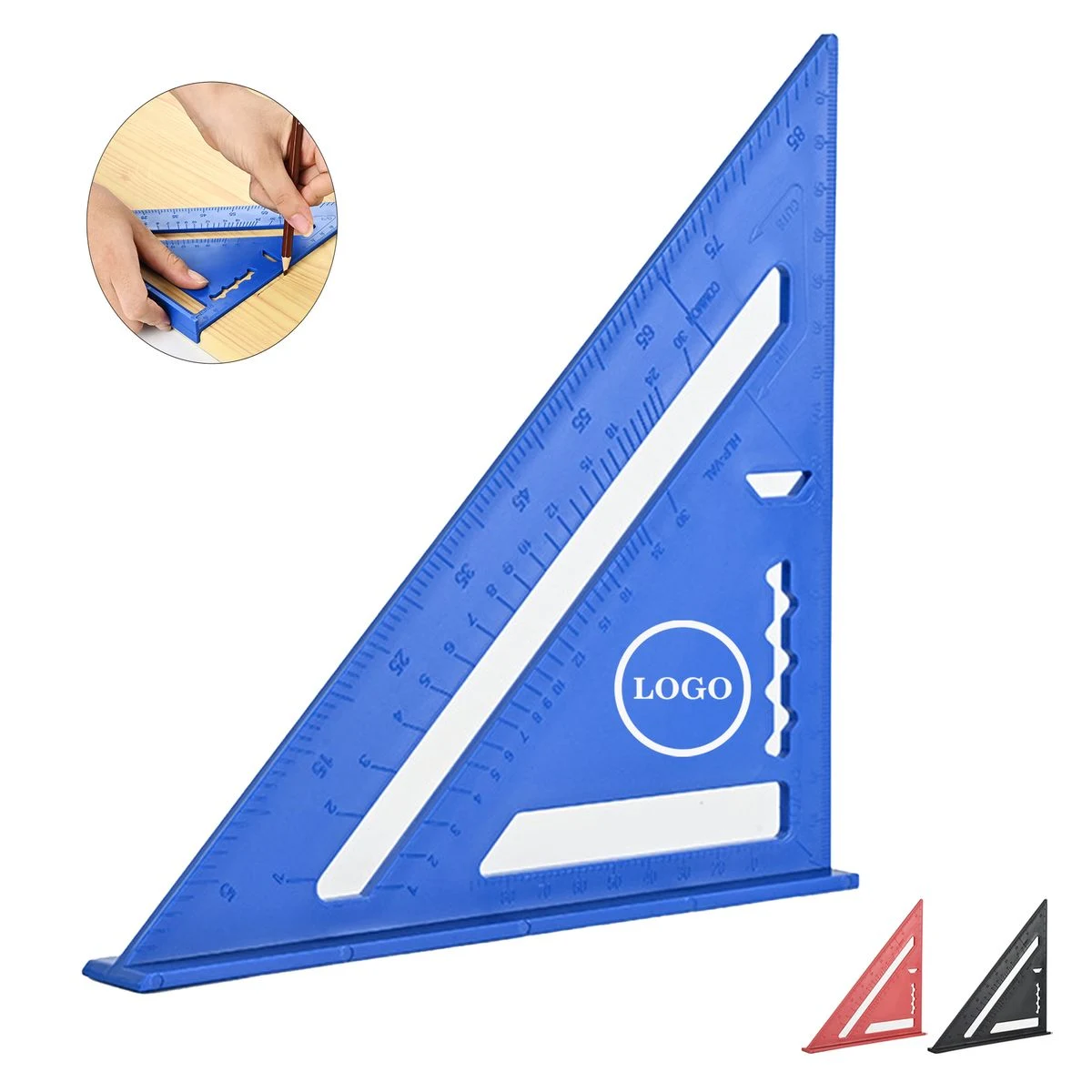 Triangular Carpentry Measuring Tool 1