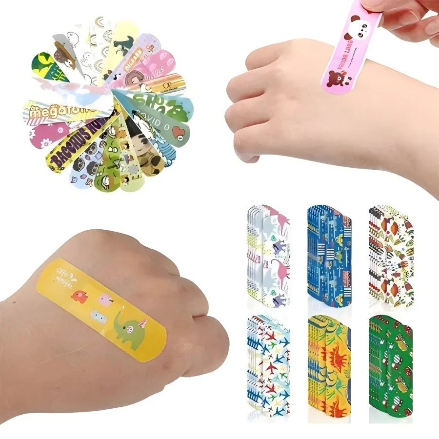 Custom Aid band Adhesive Wound Plaster Bandage 1