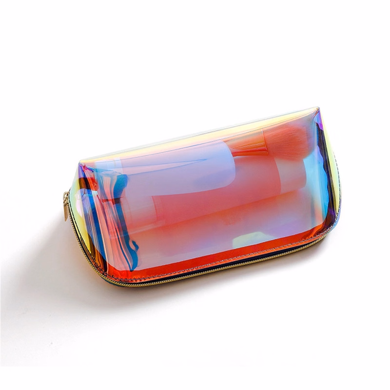Holographic Makeup Bag Iridescent Pouch